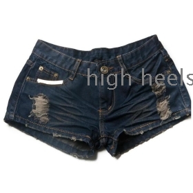 In the spring of 2012 new sequins tide han edition women's hot pants joint wash hole summer bull-puncher knickers           