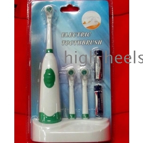 Los niños cepillo de dientes eléctrico envían dos número 5 cepillo de dientes cepillo de batería de dos una cabeza