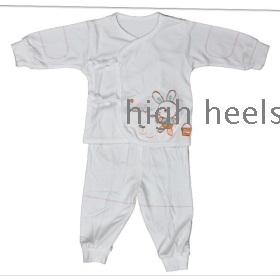 Les vêtements de bébé en fibre de bambou costume de sous-vêtements nécessaire de bébé nouveau-né servis quatre saisons sous contrat moine général