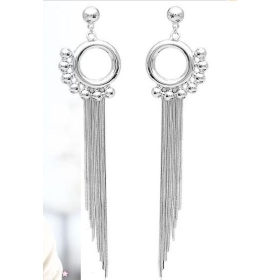 2012 new tassel earrings exaggerated long tassels earrings