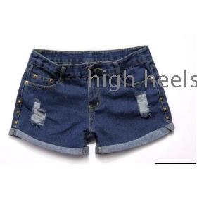 2012 new dress tide of spring hole bull-puncher knickers han flanging loose shorts on sale to restore ancient ways          