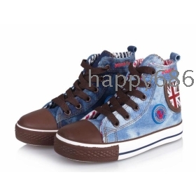 Children's shoes canvas shoes boy BanXie girls shoes single shoes