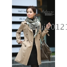 2012 new spring clothing han edition cultivate one's morality dust coat on sale coat paragraph dust coat female [2312