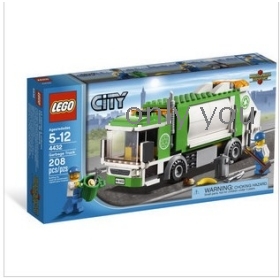 New 2012   city series of city garbage truck L4432  educational assembly blocks 