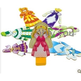 The  cross dressing to play house toys children's educational toys woodiness female  toys 