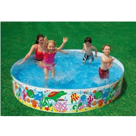 The Ocean Park hard rubber pool inflatable pool family pool 56452  