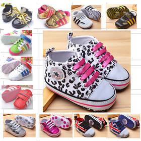 EMS besplatnom dostavom ! 36pairs/lot ! Nova beba cipele , non - slip cipele , cipele za malu djecu , omogućuju da se miješaju dizajna , 200 uzoraka za izabrati