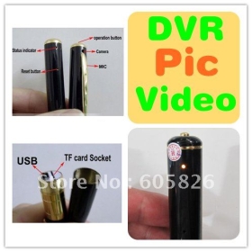Bežični Pen kamere HD DVR 720P prikriven skrivene kamere Mini DVR 30FPS Digital Portable kamere Video Recorder MIC besplatnom dostavom
