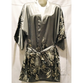 Бесплатная доставка НОВЫХ ЖЕНЩИН шелковый атлас пижамы пижамы SHORT Ночная рубашка ROBES Ladies # 6