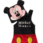  Hot Sale  Mickey Mouse Cute Cartoon Swimwear +Bathing Cap For Boys Free Shipping!