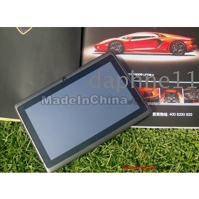 NEW 7 inch android 4.0 Capacitive Screen 512M 4GB Camera WIFI Allwinner A13 tablet pc