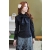 Jakość Hight 2012 moda nowy styl, piękne kobiety koronki puff Super długie koszula / free shippingretail / promocja