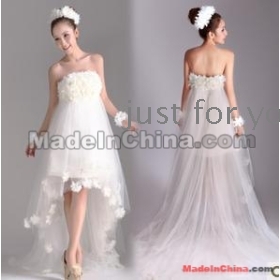 The new 2012 before long after the short romantic beach full-color photography theme pictures trailing gown