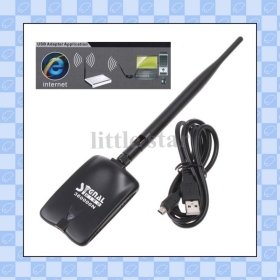 High Power Signal Rei 6 dBi Adaptador USB Wireless 150Mbps Wifi Antena Ralink RT2571 SK- 36WN IEEE802.11b/g/n , Frete Grátis !