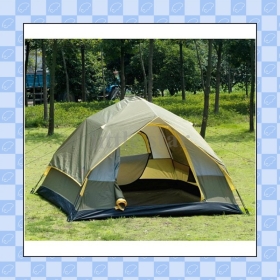 Coyote 3-4 osoby armádní zelená Camping Instant Tent , expresní přeprava , dropshipping