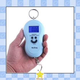 40Kg/10g Portable LCD Display Electronic Luggage Hook Weight Scale, 10pcs/lot, Free Shipping, Wholesale 