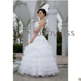 The bride's wedding dress palace 2012 latest wiping a bosom to han  wedding dresses 