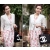 Han-Ausgabe kleine Business-Anzug des weiblichen Geldes silk Achselzucken Anzug sieben Punkte Hubbleluftblase Hülse ein Körnchen Schnallen Kleid