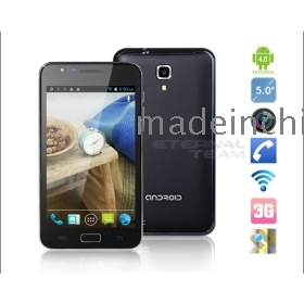 MTK6577 Dual Core 70 1.2GHz Android 4.0.4 512+2GB 5.08" WVGA Screen GPS Smartphone cell phone 8.0 MP camera