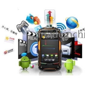 2012 New Waterproof Phone AGM ROCK V5 IP67 Android Smart 3G Mobile Phone Military phone