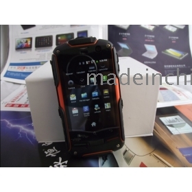 V5 3G android smart phone IP67 WCMA dual sim waterproof phone dust-proof -proof WIFI GPS