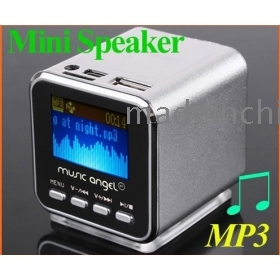 Line in computer speaker Micro SD  USB Mini Speaker Music box Stereo MP3 Player FM Radio