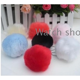 free shipping New MAO qiu key  rabbit hair the mobile phone's accessories        