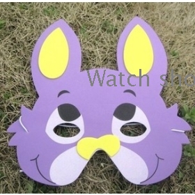 Children's performance Eva cartoon mask of forest animal kindergarten programs prop game show way               