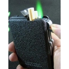 free shipping  lighter automatic cigarette case inflatable wind type man gifts             