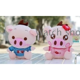 Darling pig valentine's day gift lovers pressure bed plush toys                