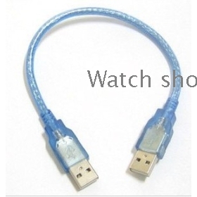 free shipping Double male says to the USB cable (in ) 30 CM