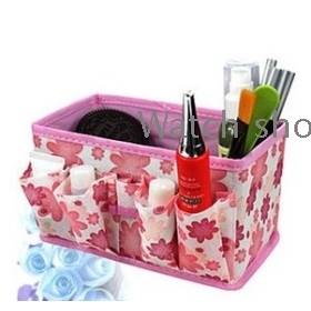 free shipping Cosmetics jewelry store content desktop receive a case floret pattern       