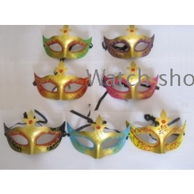 Jour mascarade masque de fête d'anniversaire d'approvisionnements de partie de masque pour enfants de dessin ou modèle coloré