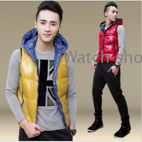 free shipping Coat male color matching han2 ban3 cultivate one's morality cotton ma3 jia3 