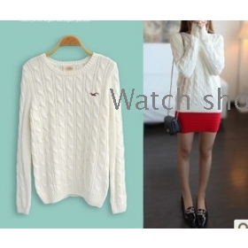 free shipping The new female long sleeve twist knitting sweater 720       