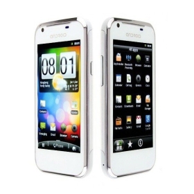 Nyeste 2012 MTK6573 G21 3G WCDMA Android V2.3.5 WIFI GPS GSM + WCDMA 4.5inch kapacitiv skærm mobiltelefon