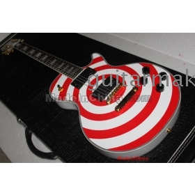 New Arrival Custom Shop Sylde Electric Guitar Red and White Wholesale 