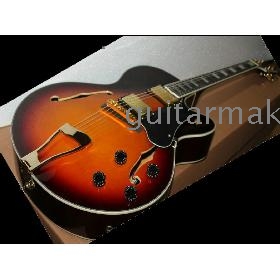 best Factory guitar ES175  Semi-Hollow jazz Electric Guitar new arrival in stock