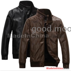 Qiu dong new man short of men's clothing of cultivate one's morality LiLing fur leather jacket leather coat