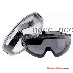  Riding bike mirror glasses motorcycle goggle prevent goggle anti-mist can wear glasses