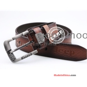 Belt man leather new  belt cowhide leisure pin buckle belt joker han belt tide