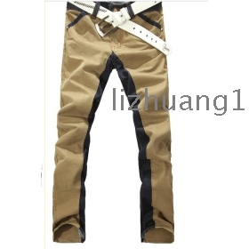 New han edition fashion cultivate one's morality pants water into the male cowboy color joining together jeans         