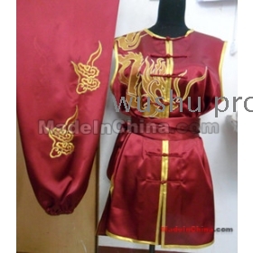 free shipping fine and fashion Chinese nanquan wushu uniform with embroidery 
