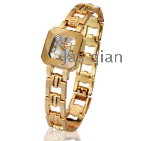 free shipping  Fashion with diamond crystal fashion steel bracelet with female table    