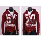 Latest Style Men's Cotton Blends The Statue Of Liberty Printing Hoody,Popular Men's Coat