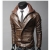 Wholesale - New Fashion Men's Slim turndown washing PU Leather Leather motorcycle Jackets Coat Outerwear 
