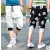 2013 fashion skull print color block fashion harem pants sports pants