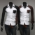 Nieuwe collectie Men's toevallige slim fit overhemden / Mannen met lange mouwen witte shirts voor mannen Patch zak