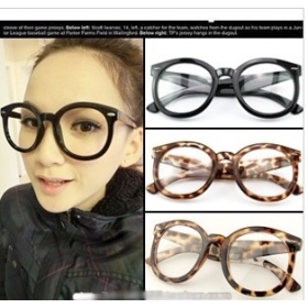 leopard  complex Guelalei round glasses,new style round sunglasses,Metal shape of a plain mirror