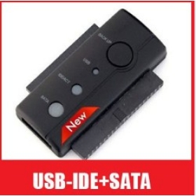 USB 2.0 IDE/SATA Adapter With One  Back FreeShipping 